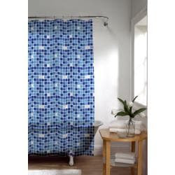 Tiles Extra Long Peva Shower Curtain | Overstock.