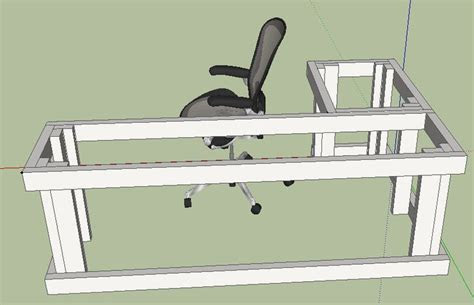 woodworking plans for computer desk