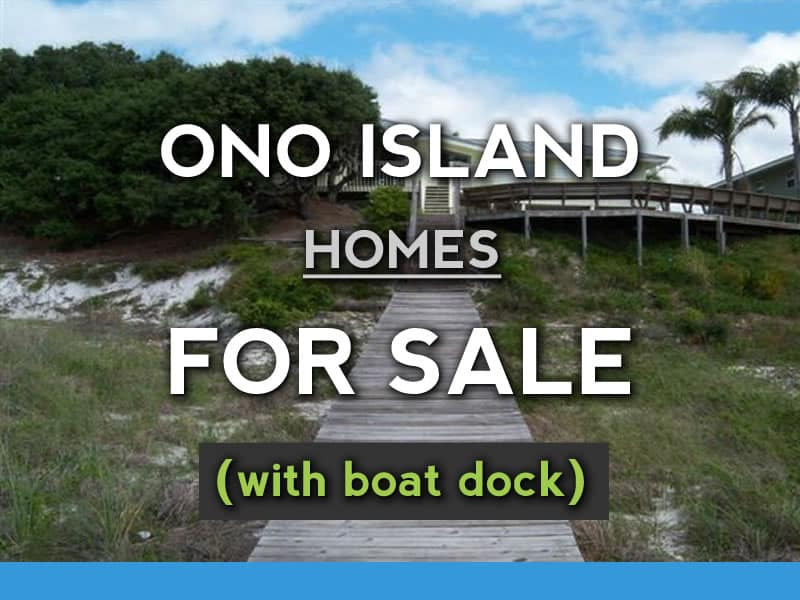 permalink ono island homes for sale with boat dock