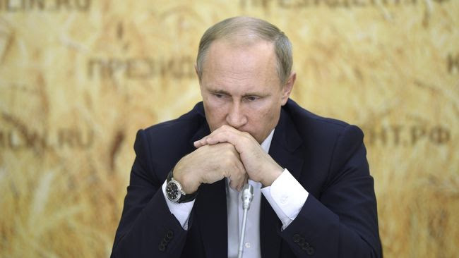   Putin Marah Besar Pesawat Tempurnya Ditembak Jatuh Turki