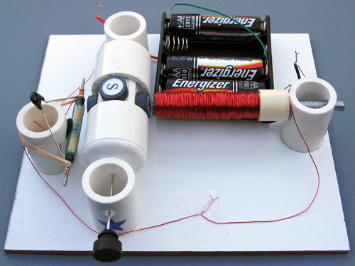 Motor, assembled from Kit #4