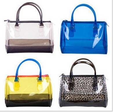 Fashion Women's crystal clear Bags Wallet Purse Handbag four finger ...
