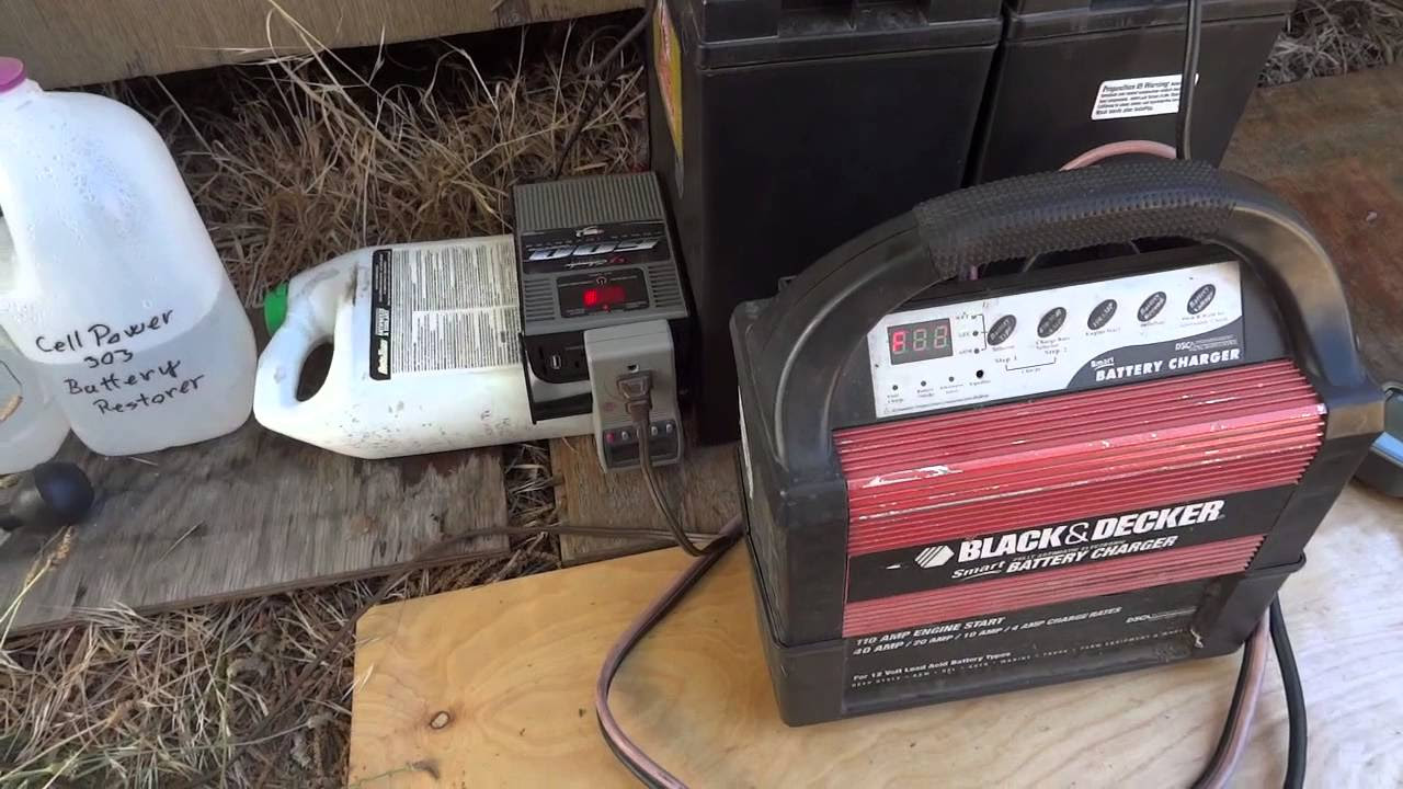 Recondition a battery with epsom salt | Nelly