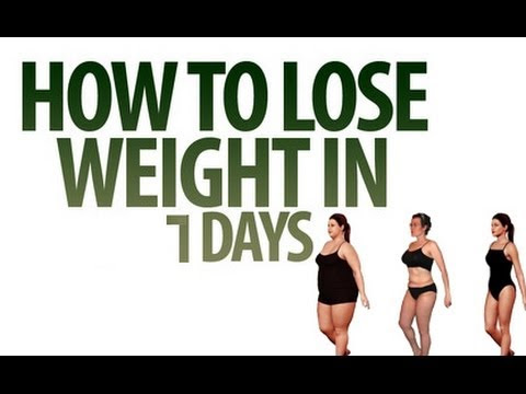 how to lose 2kg weight in 7 days