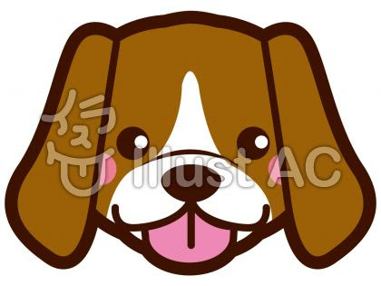 ビーグル犬のイラスト 無料イラスト素材 Mdesign211