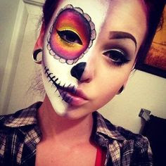 #Halloween #makeup