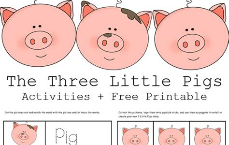 Download PDF Online printables activities for the three little pigs Open Library PDF