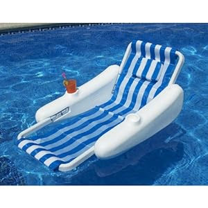 Amazon.com: SunChaser Sling Floating Swimming Pool Lounge