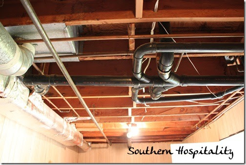 painting an industrial ceiling black