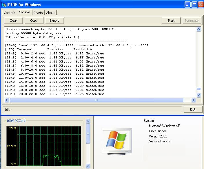 test 7 tool udp windows for Windows IPERF