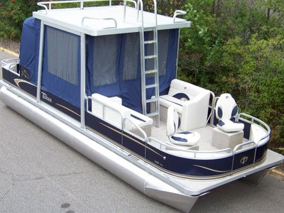 Swim Roof Pontoon Boat Below Cost - New Tahoe 24 for sale in Grand 