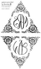 monogram patterns - unknown