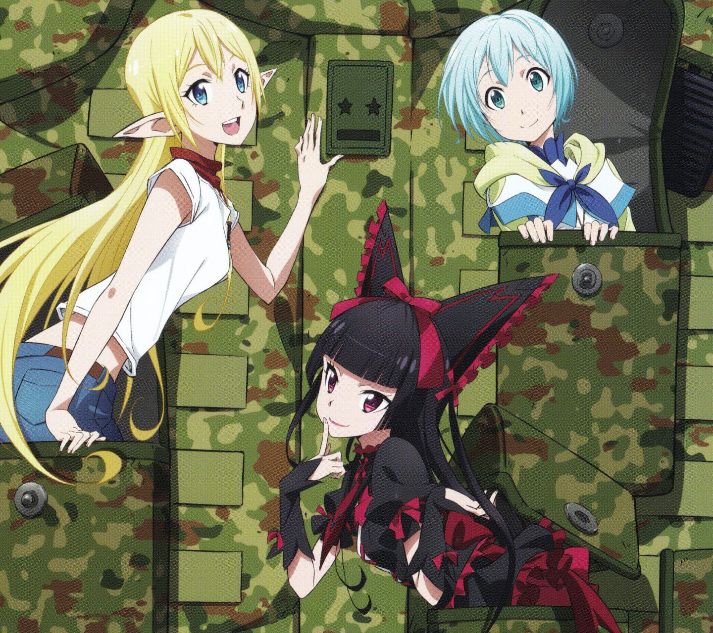 Gate 自衛隊 彼の地にて 斯く戦えり Android壁紙 7 アニメ壁紙