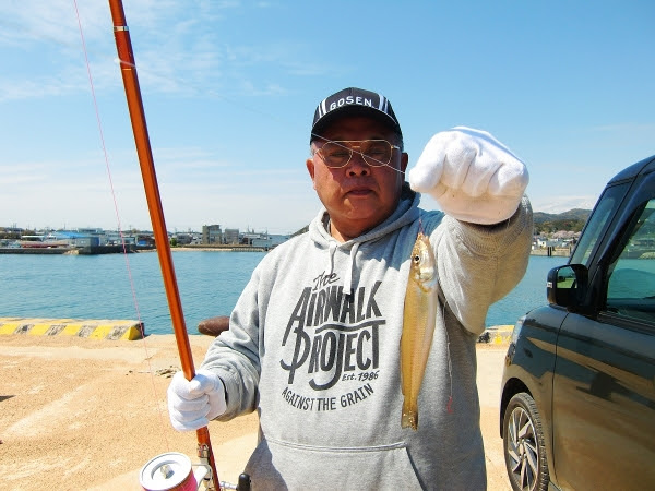 砂紋８とテクミーテーパーで淡路島のキス釣り 兵庫県 釣況レポート一覧 釣況レポート 株式会社ゴーセン フィッシングサイト Gosen