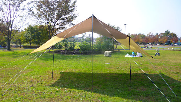 小川キャンパル フィールドタープ ヘキサst もろもろキャンプ