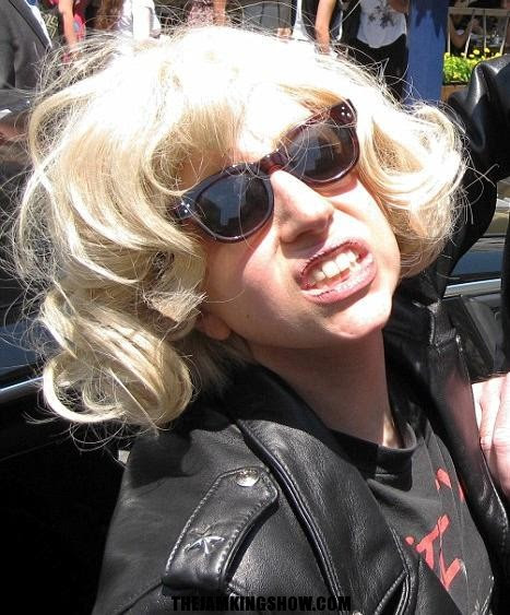 Lady Gaga is rarely seen