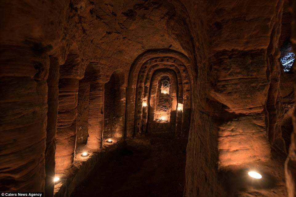 Shadowy: Once used as a ceremonial spot for the followers of a secretive religious sect, these are the underground caves offering safe haven after leaders of the free world brutally dismantled the group's power base