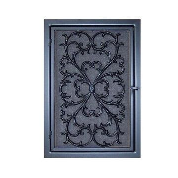 ORNAMENT IRON COLD AIR RETURN VENT - ROCOCCO