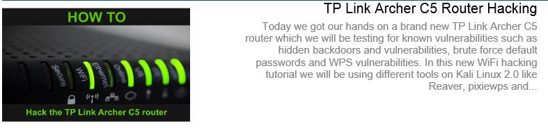 How to hack a TP link WR841N router wireless network