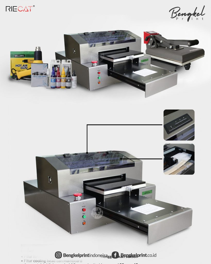 Customer Lamongan Bongkar Paket Printer DTG RIECAT NEW Customer Lamongan Bongkar Paket Printer DTG RIECAT NEW