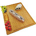 In The Kitchen With David Cutting Board - Smaller cutting boards are great for keeping fresh out of the oven pans from scorching your table or countertop.