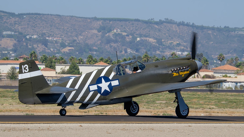 P-51A Mustang at at Camarillo, CA, USA