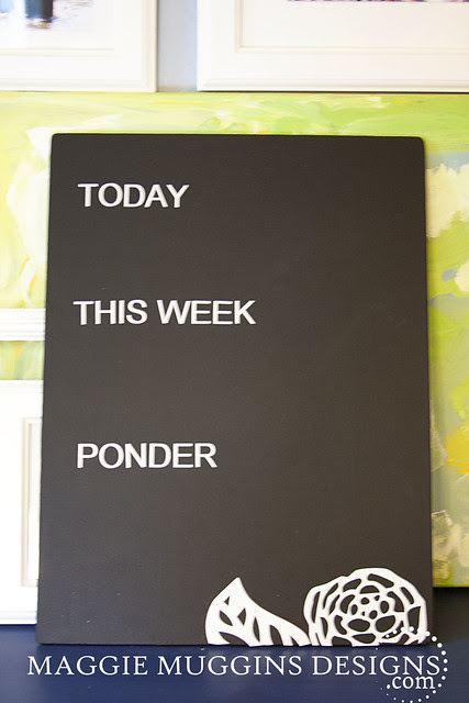 Vinyl Chalkboard
