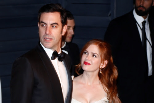 Celebrity Wedding Anniversary: Isla Fisher and Sacha Baron ...