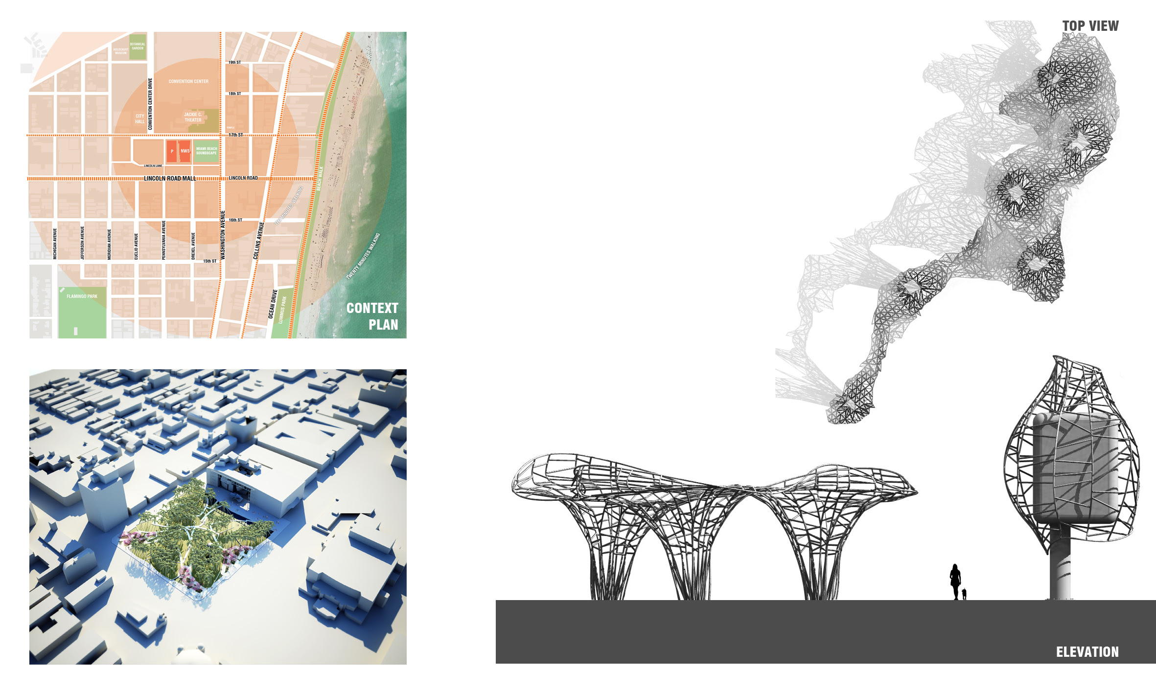 Miami Beach Soundscape - Landscape