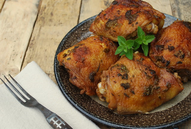 Roasted Chic Thighs