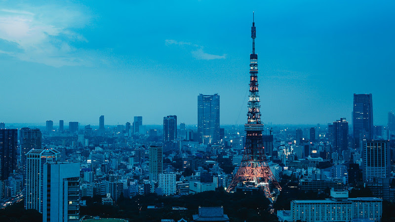 貿易センタービル展望台。