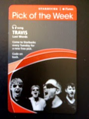 Starbucks iTunes Pick of the Week - Travis - Last Words