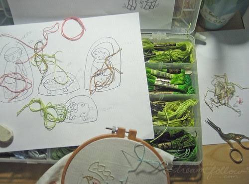 stitching again...