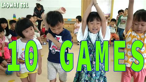  10 esl games simple activities kindergarten youtube