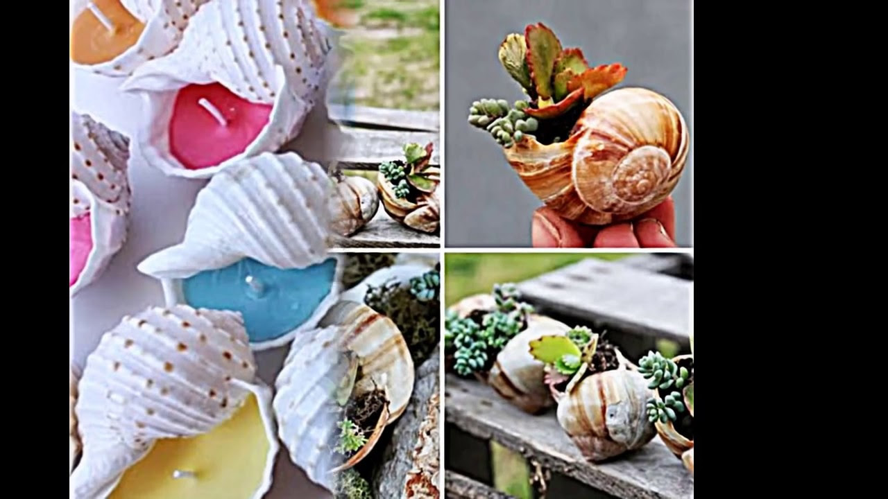 Maritime Deko mit Muscheln selber machen -- 15 Bastelideen ...