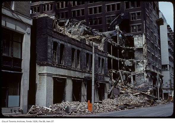 eatons demolition toronto