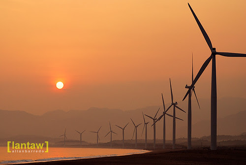 Bangui Windmills Sunrise