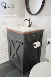 16+ Amazing! Small Bathroom Vanity Pinterest