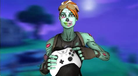 ghoul trooper holding  controler