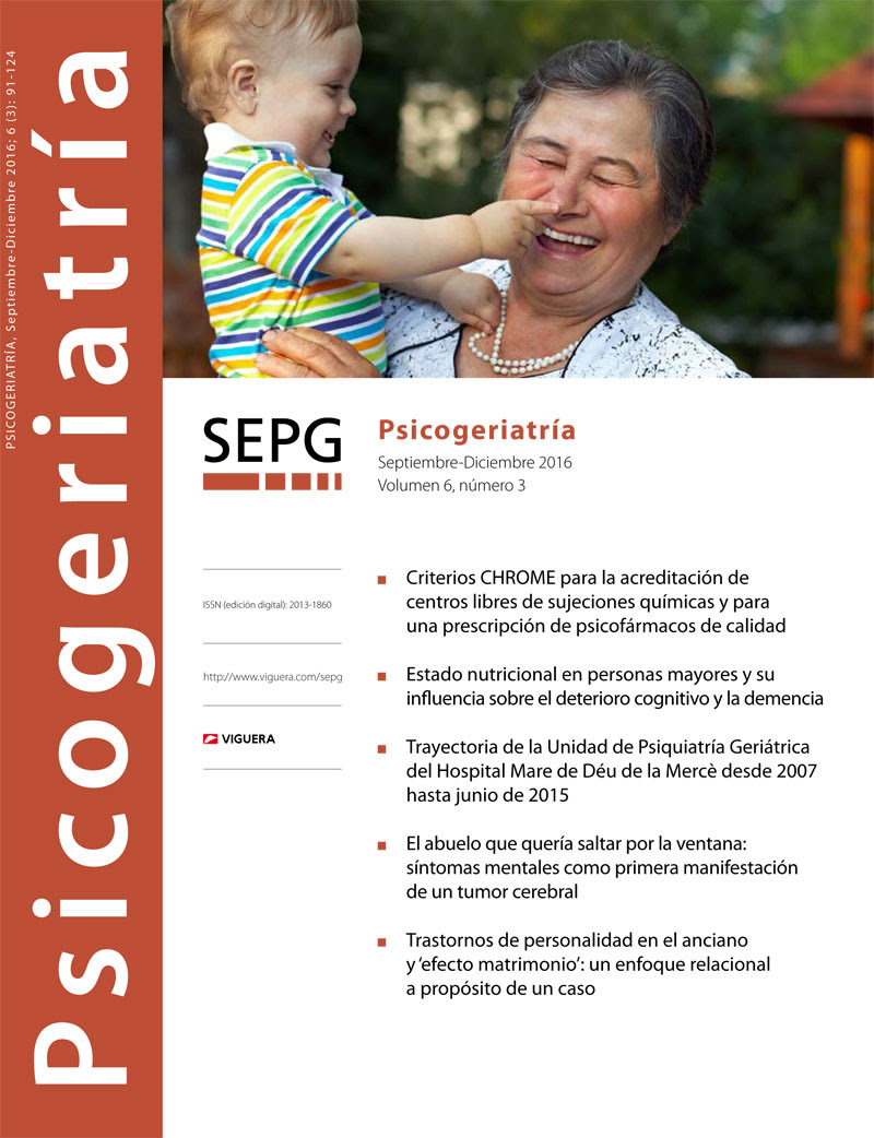 Revista Psicogeriatría