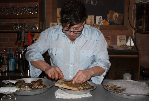 Shucking Oysters