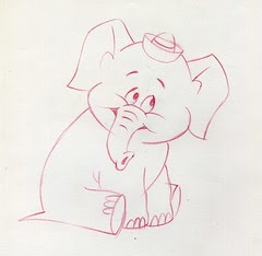 Cocoa the Elephant animation drawing
