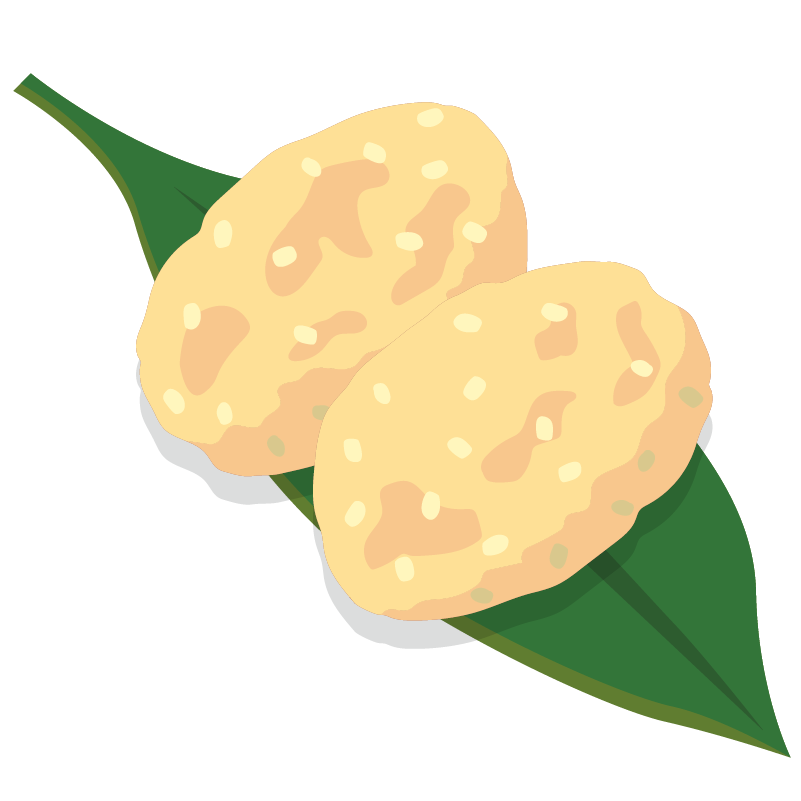 商用フリー 無料イラスト お盆 おはぎ ぼたもち きな粉 きなこ 商用ok フリー素材集 ナイスなイラスト