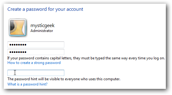 create pw