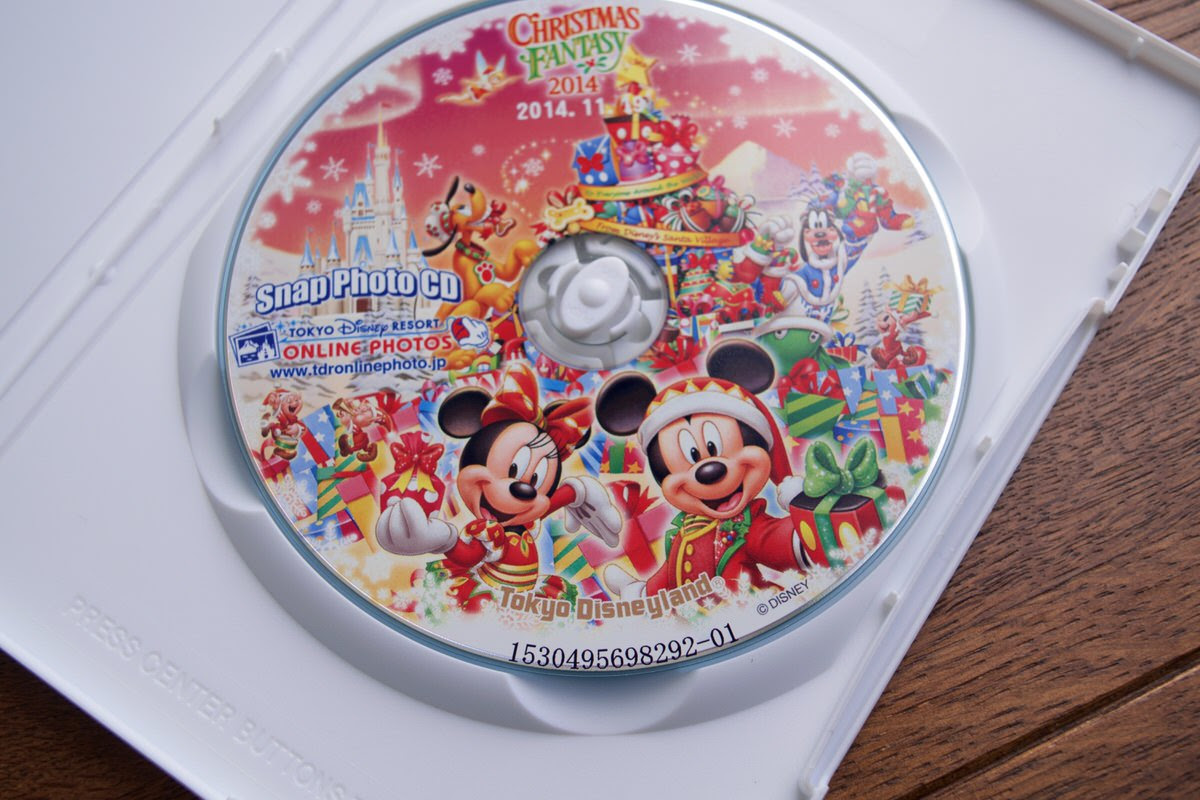 ディズニーのオンラインフォトサービスで注文したcdが届いたよ Coral Cafe