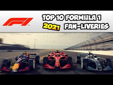 TOP 10 Fan-Liveries de los conceptos de monoplazas F1 2021