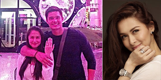 Dingdong and marian wedding ring