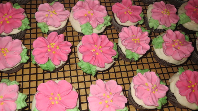 detail cupcakes