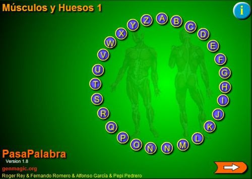 PASAPALABRA.MÚSCULOS Y HUESOS