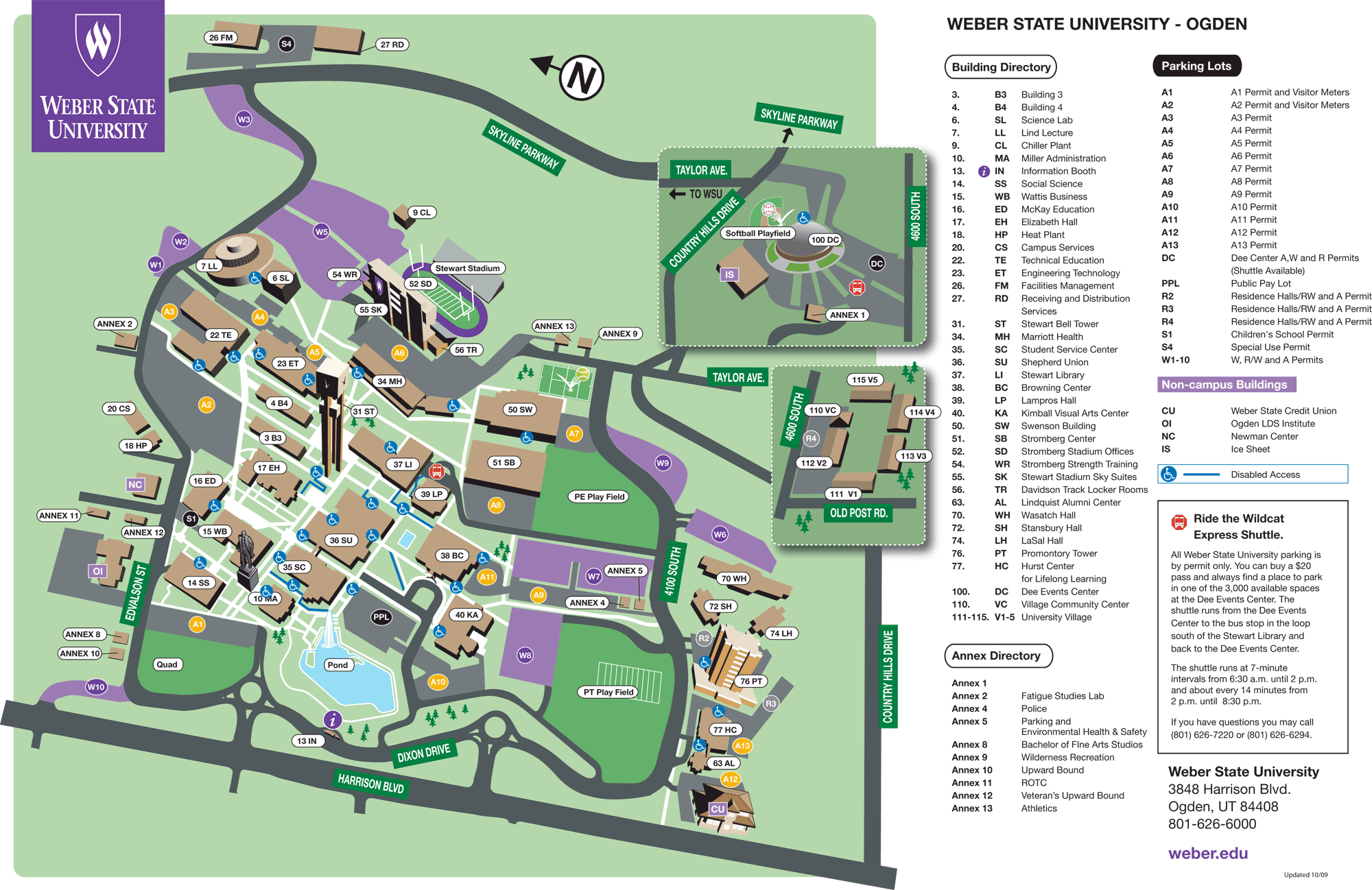 Utah State Campus Map